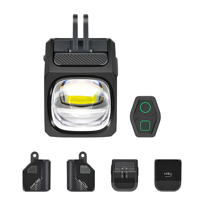 Magicshine EVO 1700 Under Mount Front Light Black