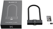 OnGuard BLACK X Titan Smart Shackle U-Lock - LS