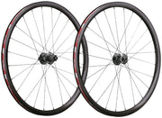 Vision Team i23 Aero Gravel Wheelset 700c 24H Front/Rear Tubeless Ready Centerlock Disc TA12 HG11