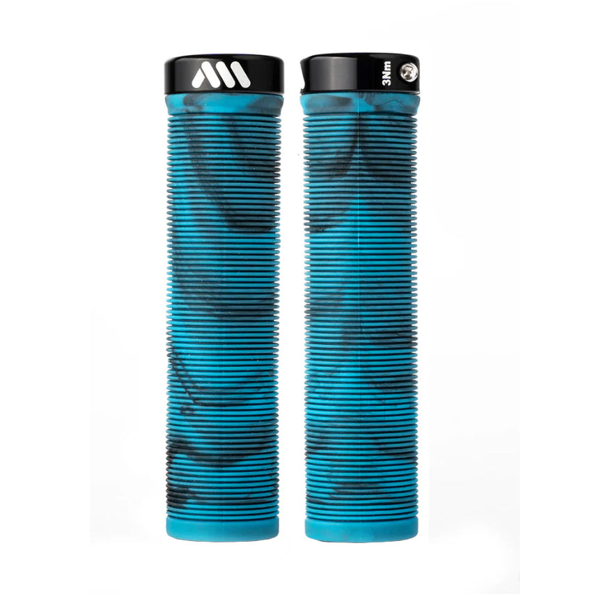 All Mountain Style Barcode Grips Blue Camo