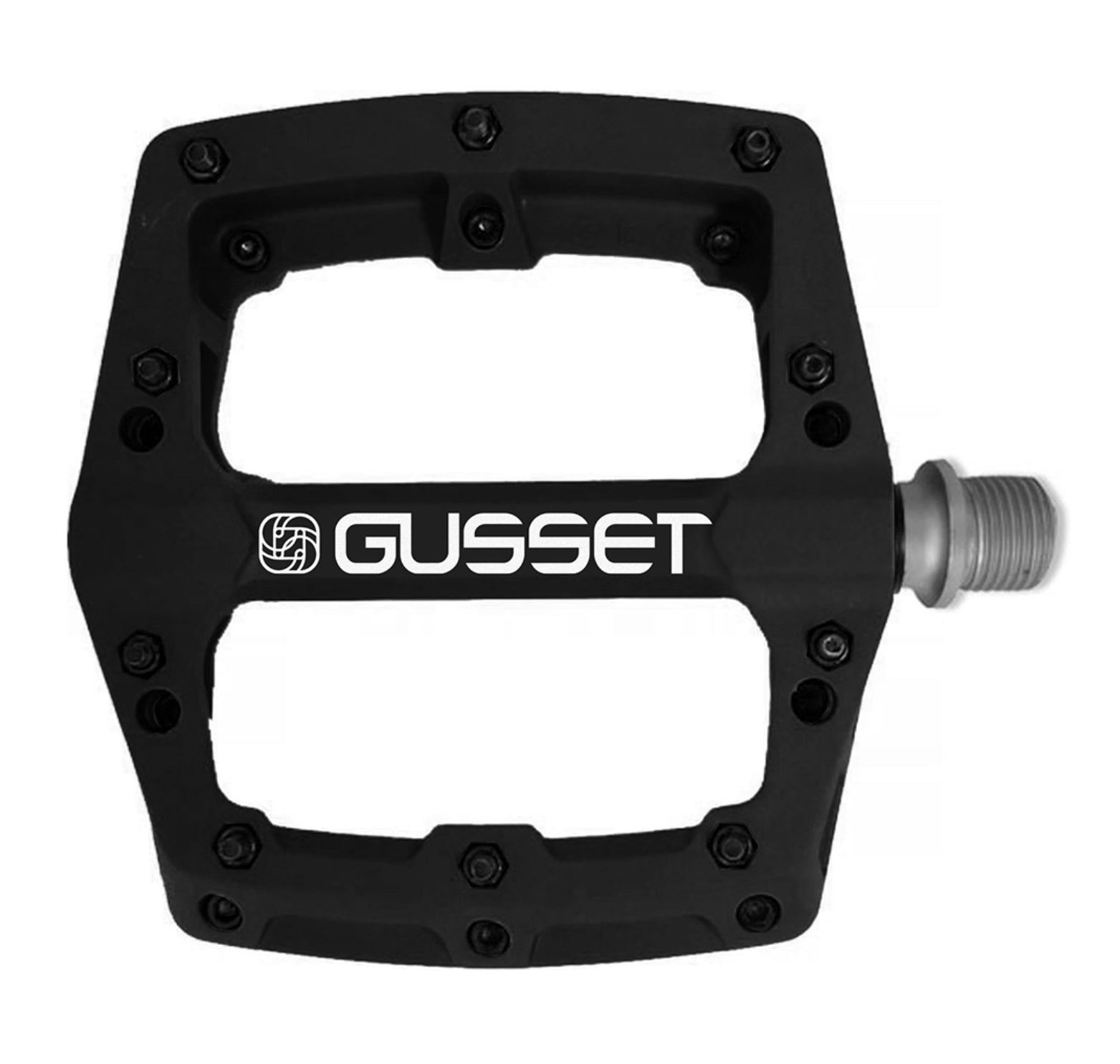 Gusset Slim Jim Nylon Black