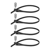 Hiplok Z Lok 4 Count Zip Key Lock Black