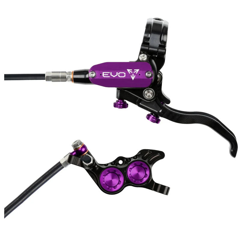 Hope Tech 4 Evo GR4 Disc Brake Left/Front 74mm Blk/Prp