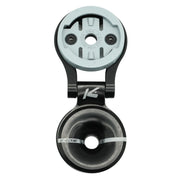K-Edge Wahoo Race Stem Mount w/ Top Cap Adjustable Black