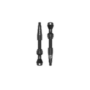 Lezyne CNC TLR Tubeless Valve Pro 44mm Black Pair