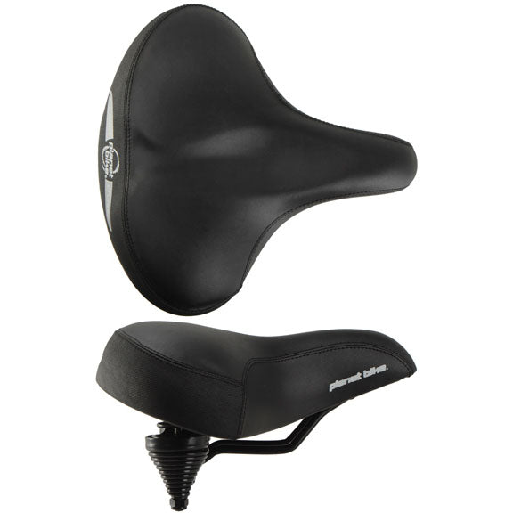 Planet Bike Cruiser Web Spring Saddle Black