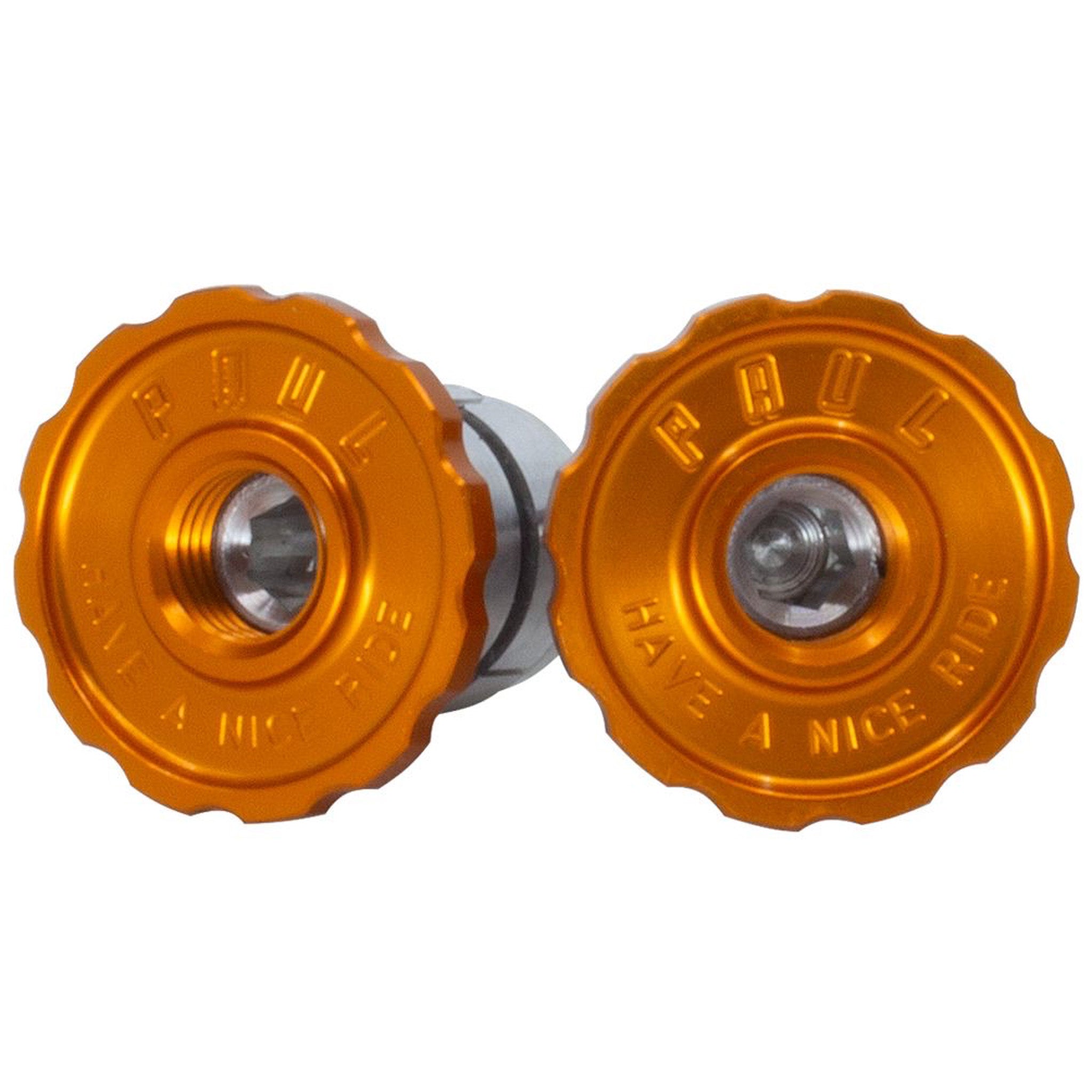 Paul Components Aluminum Bar End Plug Orange
