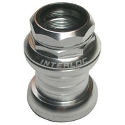 Interloc Racing Design Techno-Glide Headset 1" Threaded - Silver