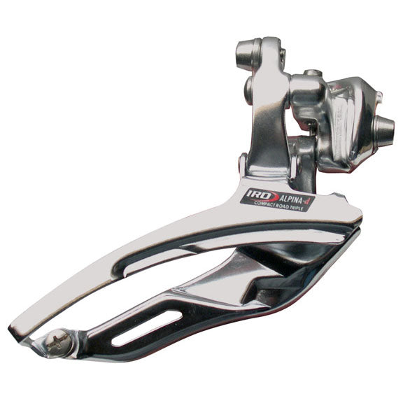 Interloc Racing Design Alpina-D Triple Front Derailleur Braze-On - Silver