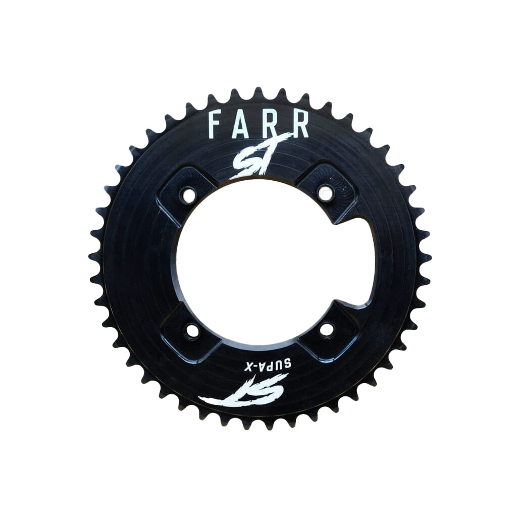 Farr-ST BMX Supa-X CNC Chainring 104BCD x 45t Black