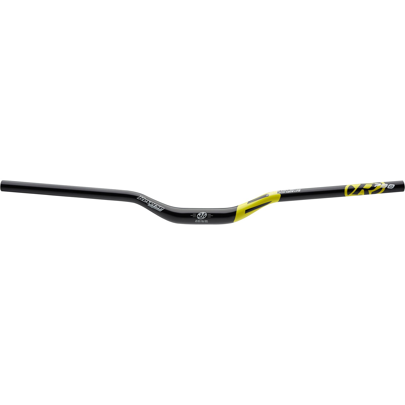 Reverse Base Riser Bar (31.8) 35mm/790mm Black/Yellow  