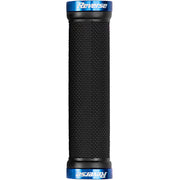 Reverse Classic Thin Lock-On Grips 28mm Black/Blue  