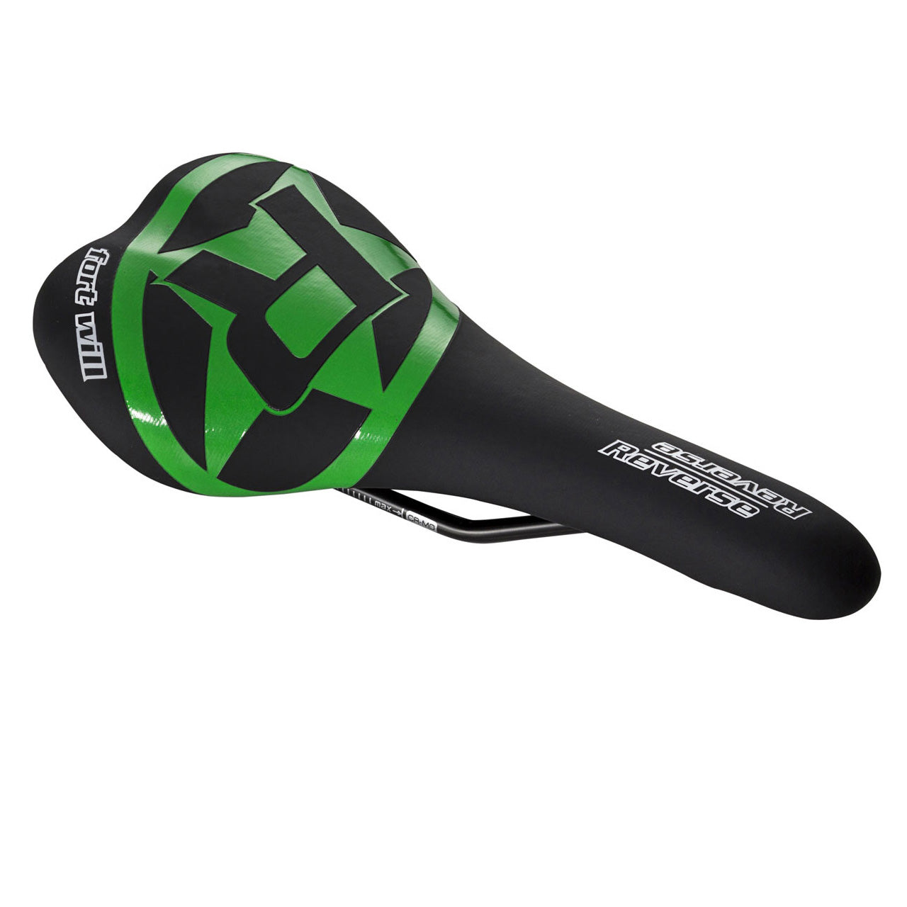 Reverse Fort Will Style Saddle Black/Neon Green  