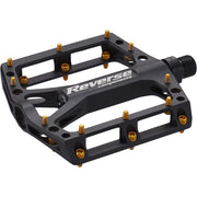 Reverse Black One Pedals Black/Gold  