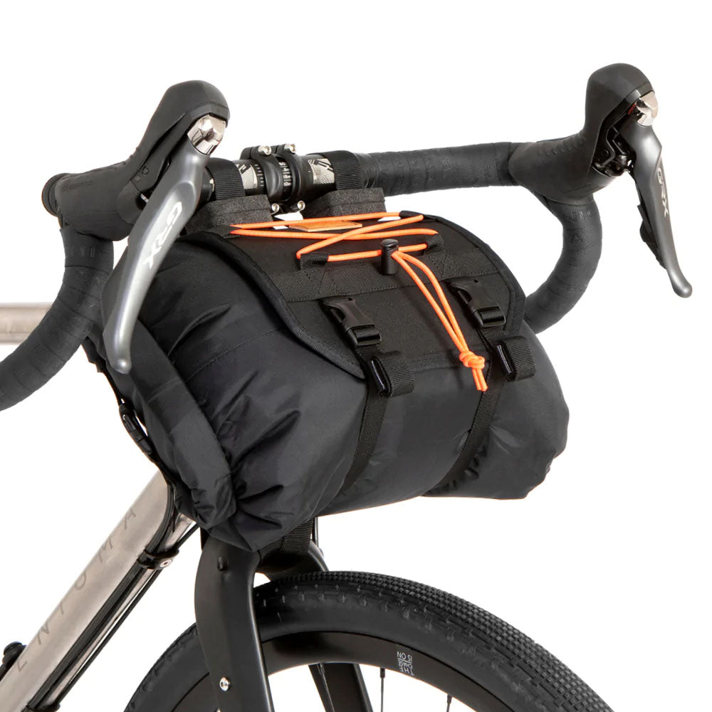 Restrap Handlebar Holister w/14L Bag and Pouch Black/Orange