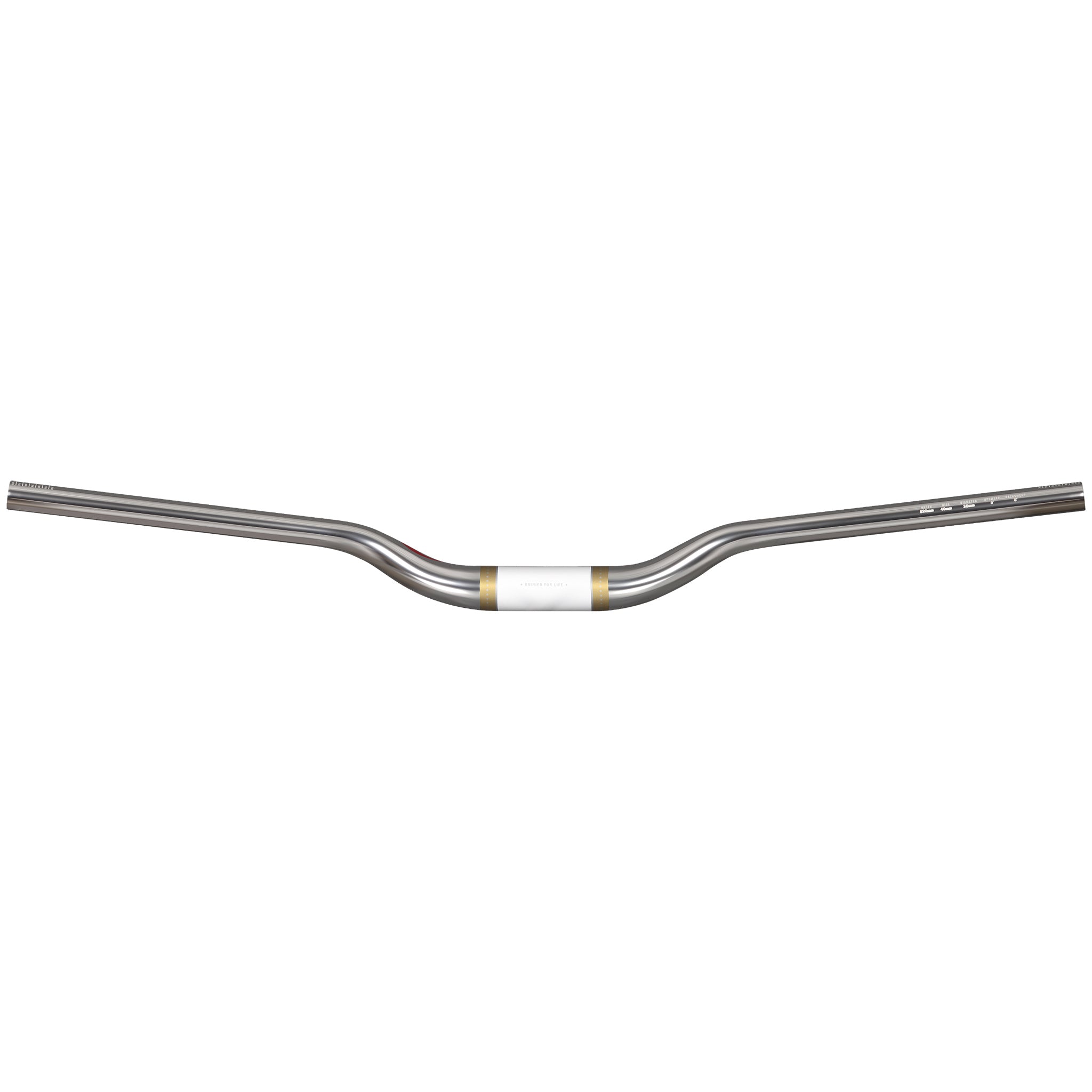 Spank Spike 35 Vibrocore Riser Rainier Beer LTD Silver