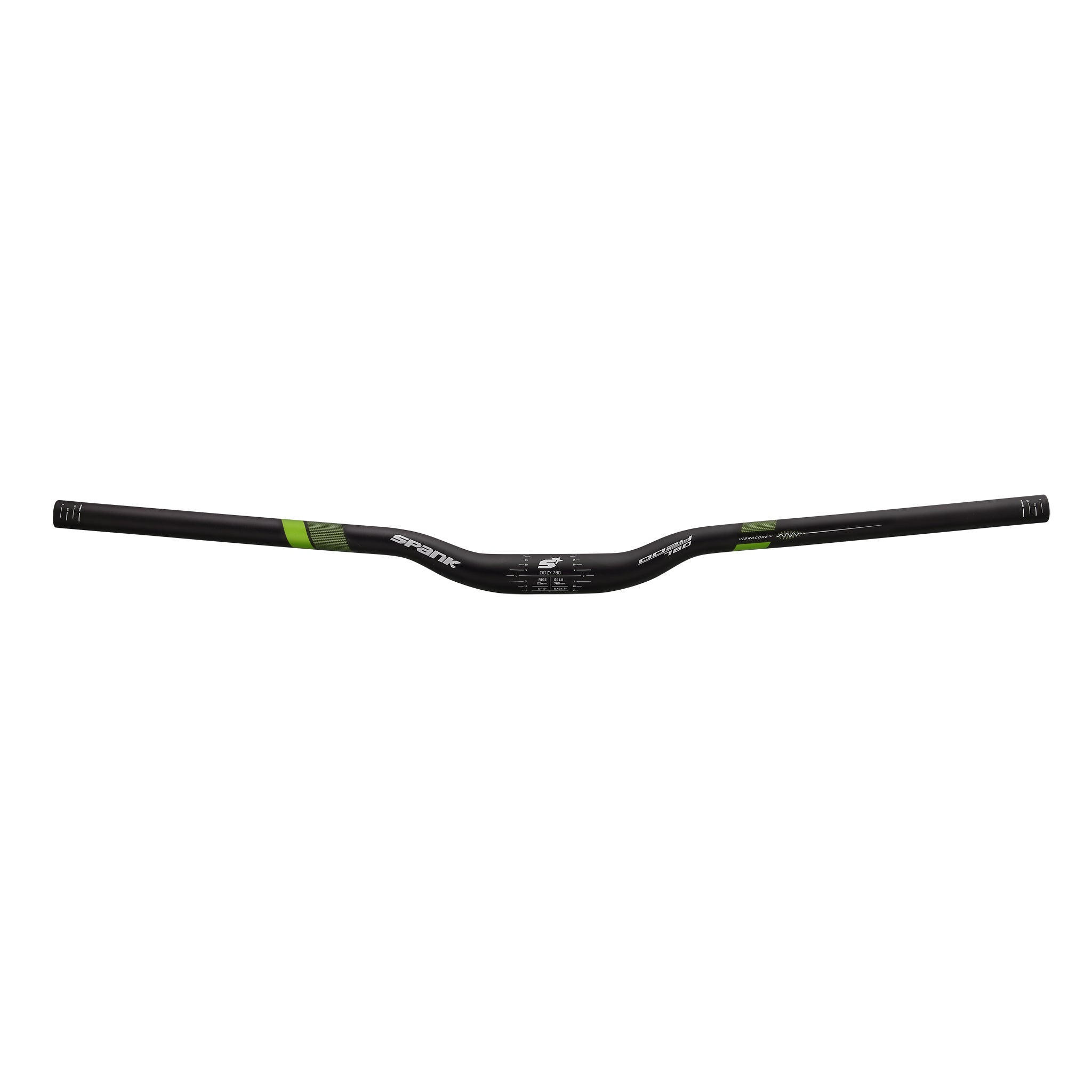 Spank Oozy 780 Vibrocore Riser(31.8)25mm/780mmBlk/Grn