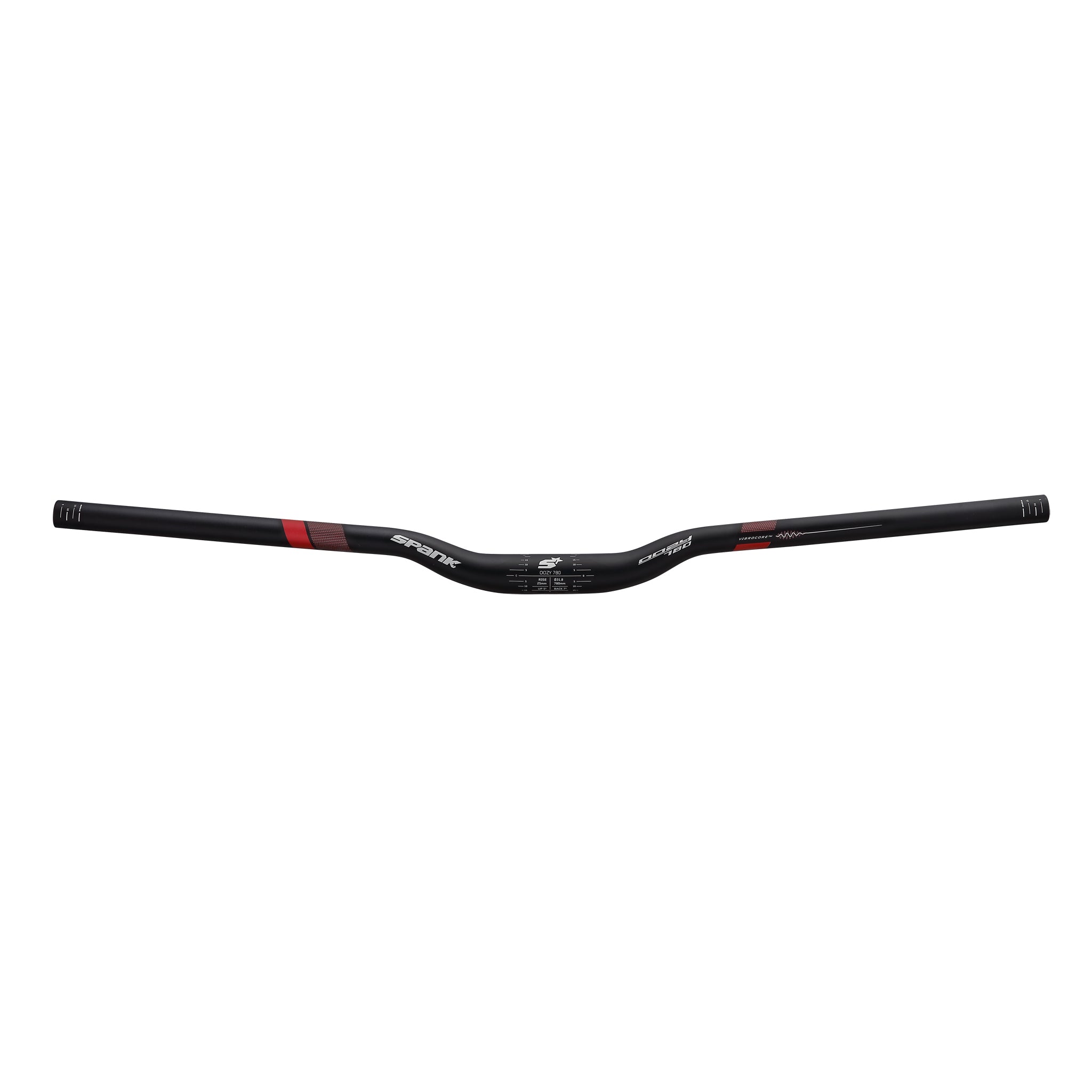 Spank Oozy 780 Vibrocore Riser(31.8)25mm/780mmBlk/Red