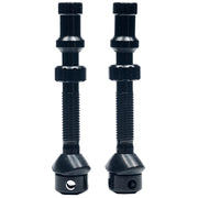 Stans Tubeless Universal+ Valve Stems - Alloy Regular Black Pair