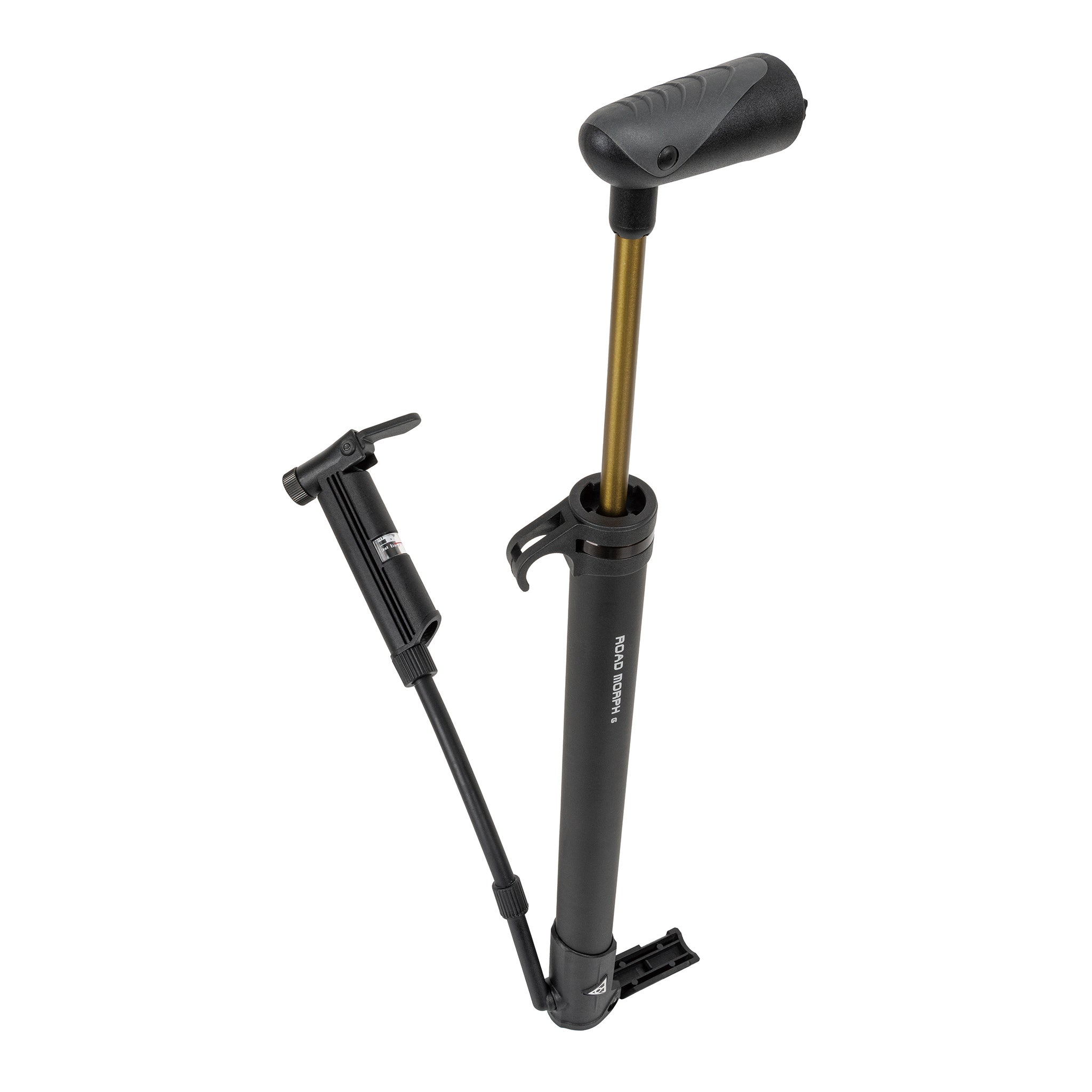 Topeak Road Morph G Pump - with Gauge Black 140psi