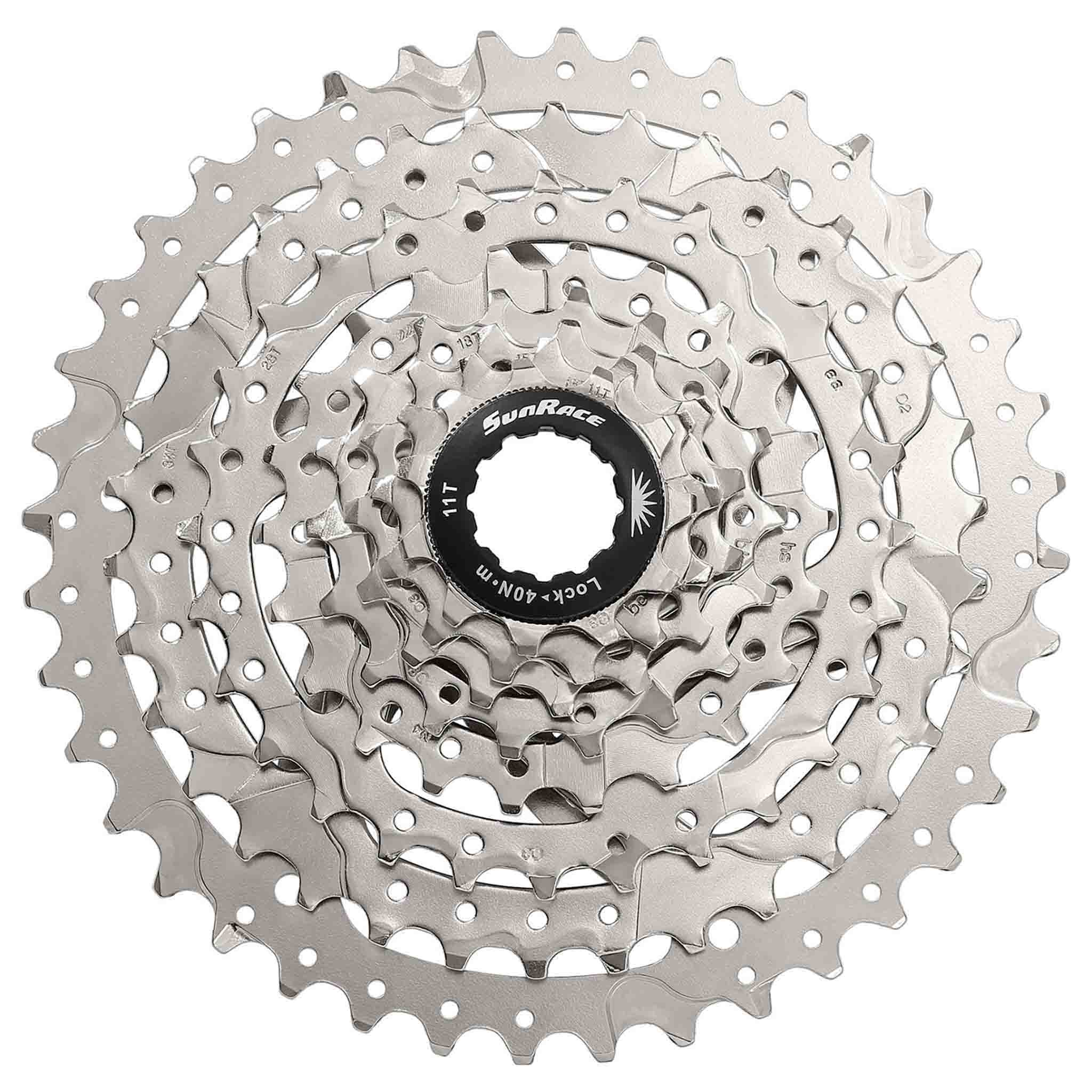 Sunrace CSM680 8sp Cassette 11-40t Silver