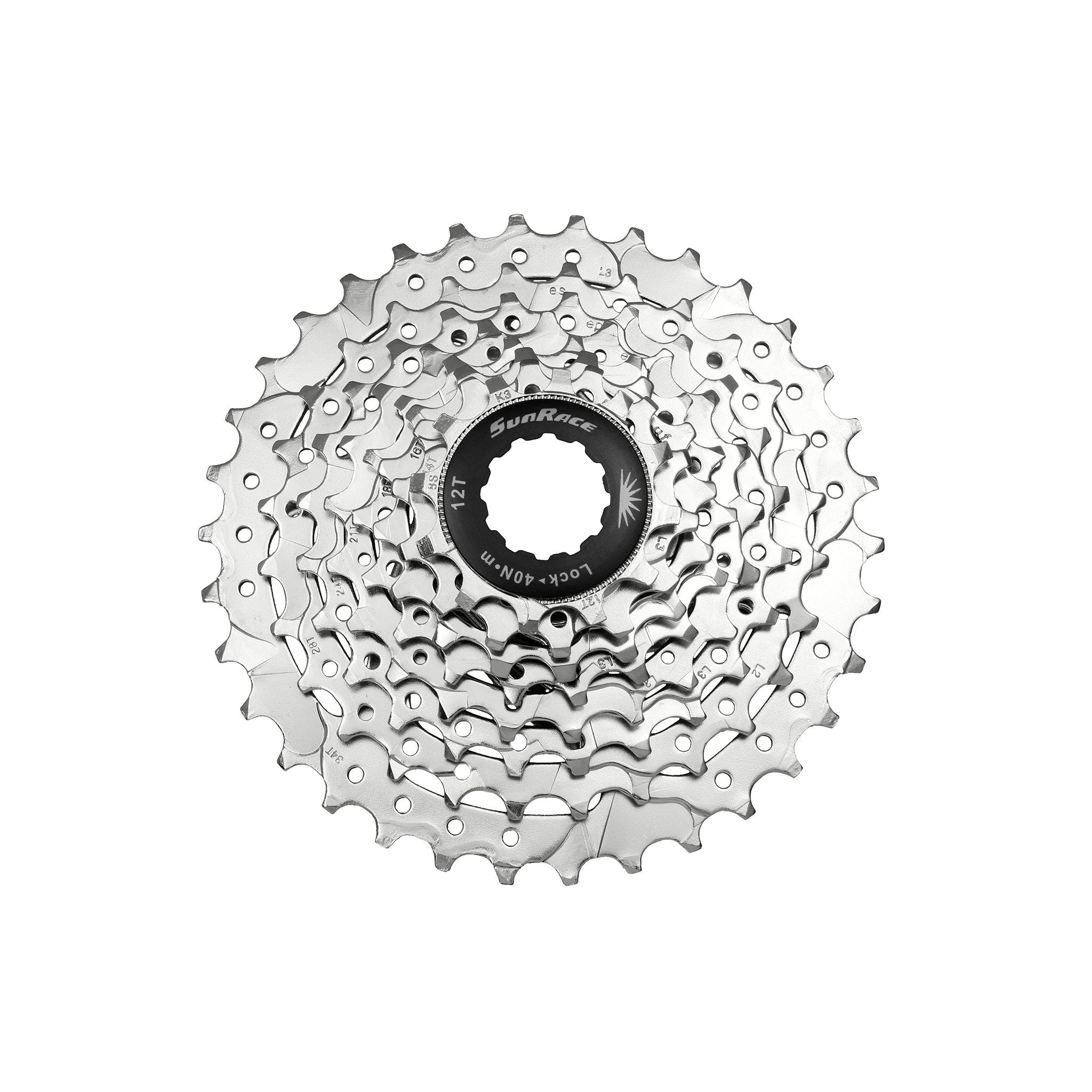 Sunrace CSM66 8sp Cassette 11-34t Silver