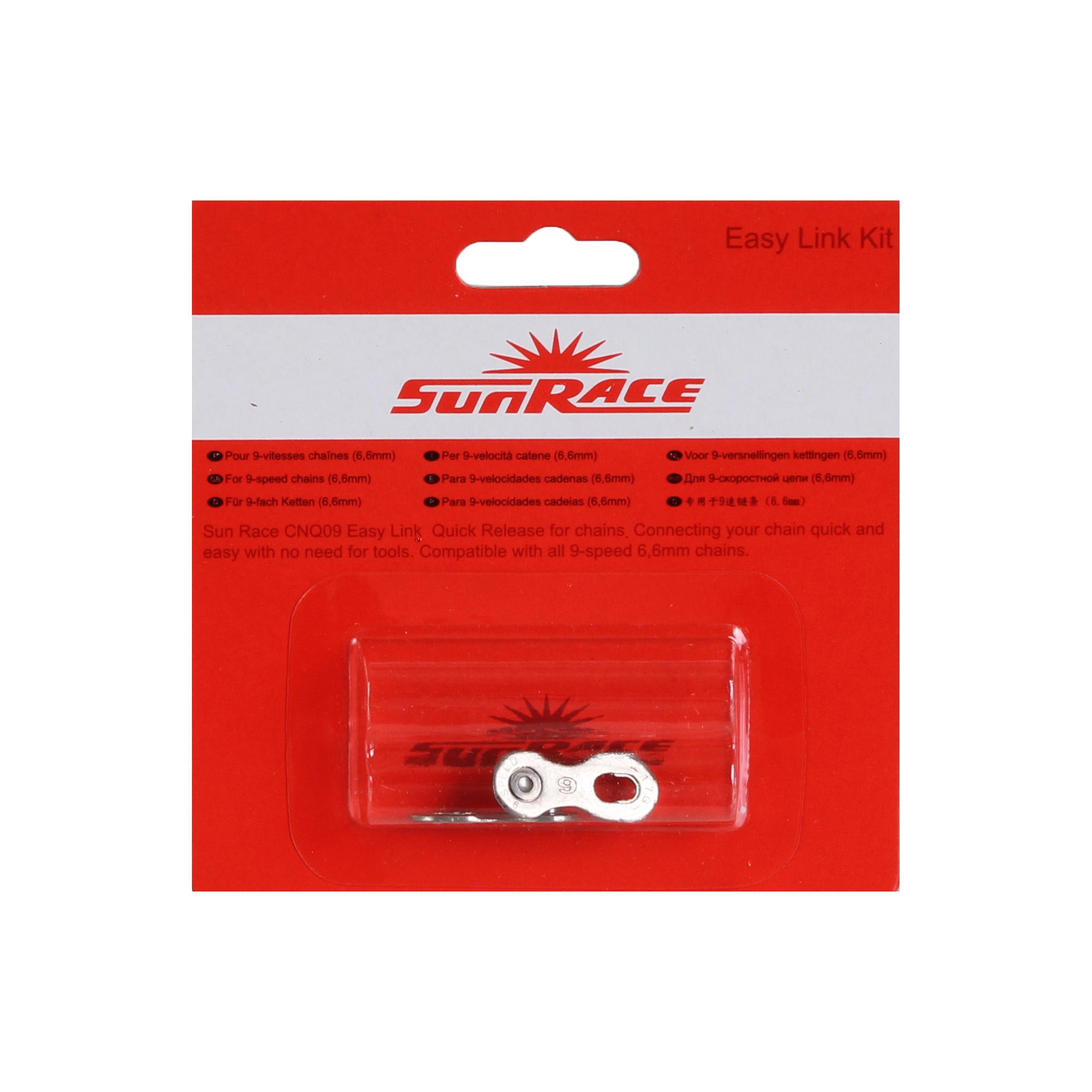 Sunrace CNQ09 Quick Link for 9sp Chains (1 Set) 