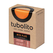 Tubolito Tubo MTB Plus Tube - 27.5/29 x 2.5-30" Presta Valve Orange