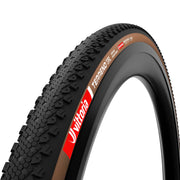 Vittoria Terreno T30 Fine Loose Tire - 700 x 40 Tubeless Folding BLK/Brown Gravel Endurance Graphene G2.0
