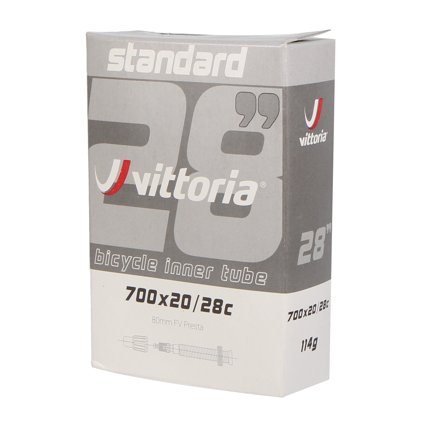 Vittoria Standard Tube 700x20-28c PV 48mm