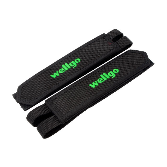 Wellgo W8 Double Straps Blk Pair