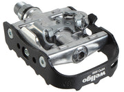 Wellgo WPD-95B Clipless/Cage Pedals Black/Silver 