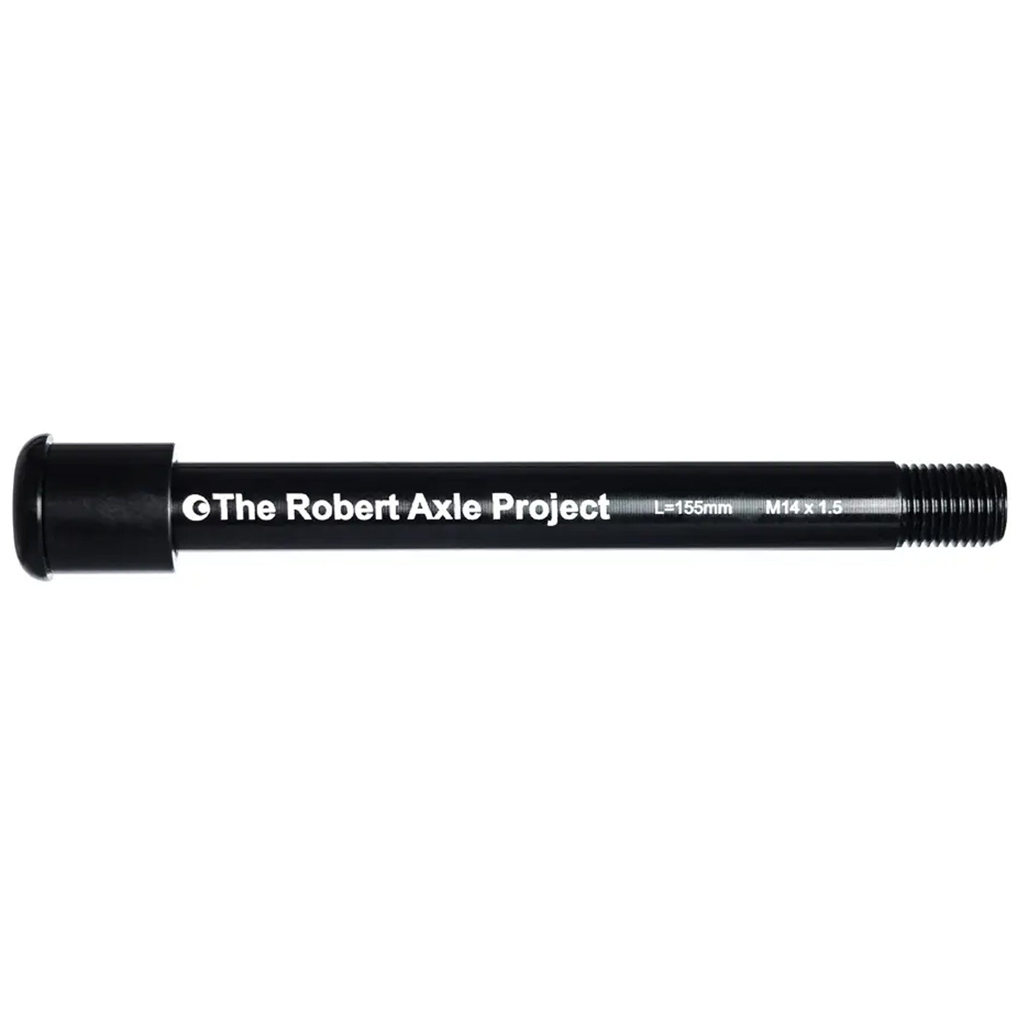 Robert Axle Project 15mm Lightning Bolt Thru Axle - Front - Length 155mm Thread M14 x 1.5mm 15x110 Fox - Boost w/ Spacer