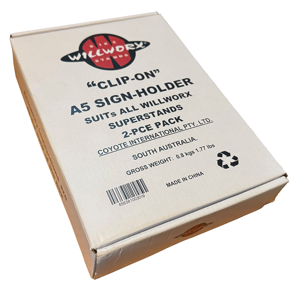 Willworx A5 Sign Holder 2/Count