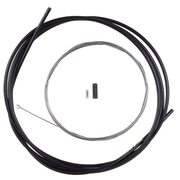 Yokozuna Premium 1x Cable/Housing Kit 4mm/1.2mm - R Set Blk