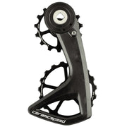 CeramicSpeed OSPW RS Pulley Wheel System SRAM Red/Force AXS - Aluminum Pulley 5 Spoke Carbon Cage BLK