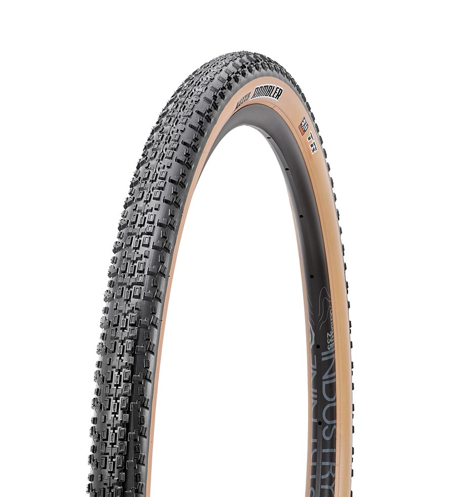 Maxxis Rambler Tire 700x45  EXO/TR Black/Tanwall