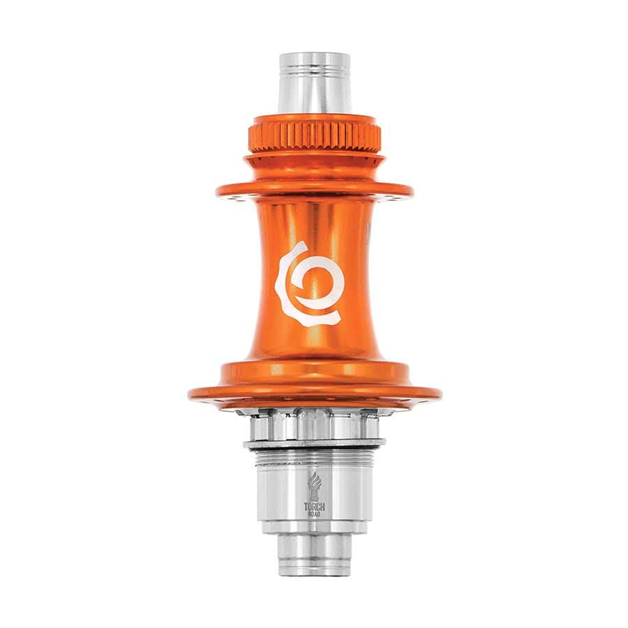 Industry Nine Classic Road Disc CL Disc Hub Rear 24H 12mm TA 142mm Shimano Road 11 Orange