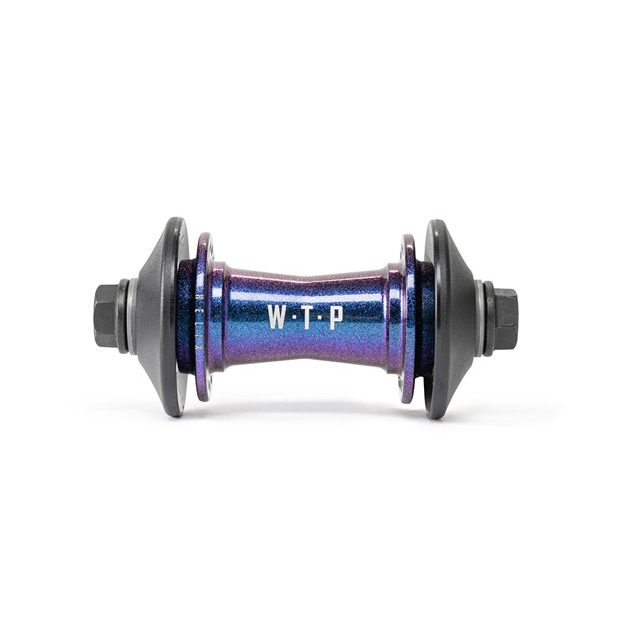 We The People Helix Hub Front 36H 100mm Purple