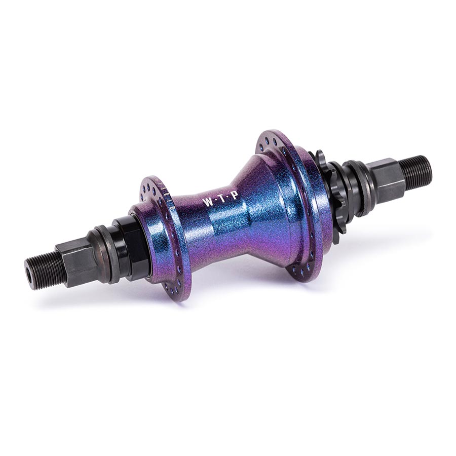 We The People Hybrid Hub Rear Right side drive 36H 110mm Freecoaster Purple