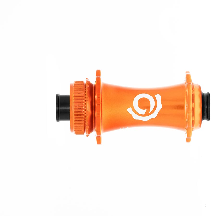 Industry Nine Solix G Classic Front Disc Hub Front 24H 12mm TA 100mm Orange