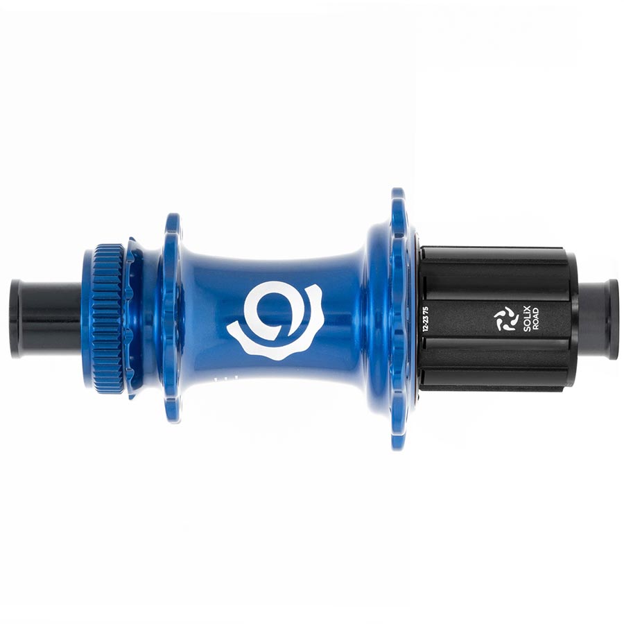 Industry Nine Solix G Classic Rear HG11 Disc Hub Rear 24H 12mm TA 142mm Shimano HG 11 Blue