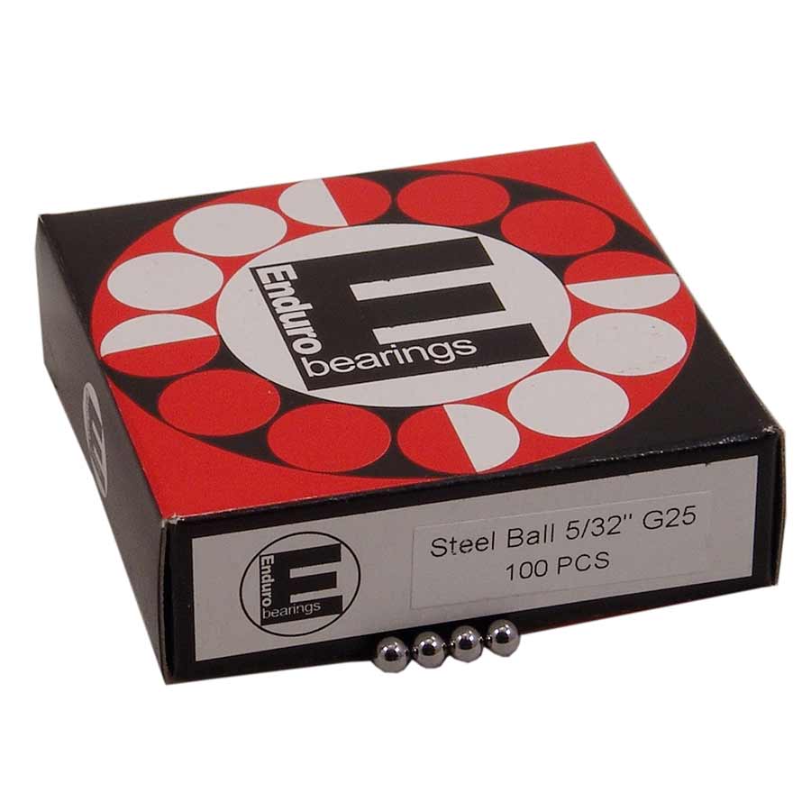 Enduro Grade 25 loose ball bearings Box Of 100 5/32"