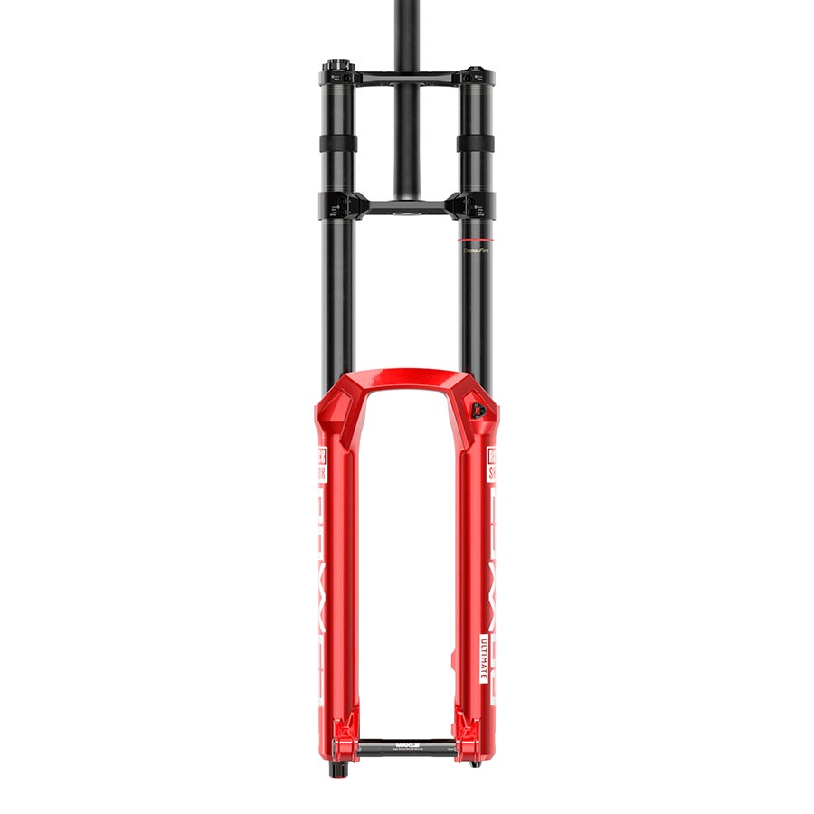 RockShox BoXXer Ultimate Charger 3 Suspension Fork - 27.5" 200 mm 20 x 110 mm 44 mm Offset Electric Red D1