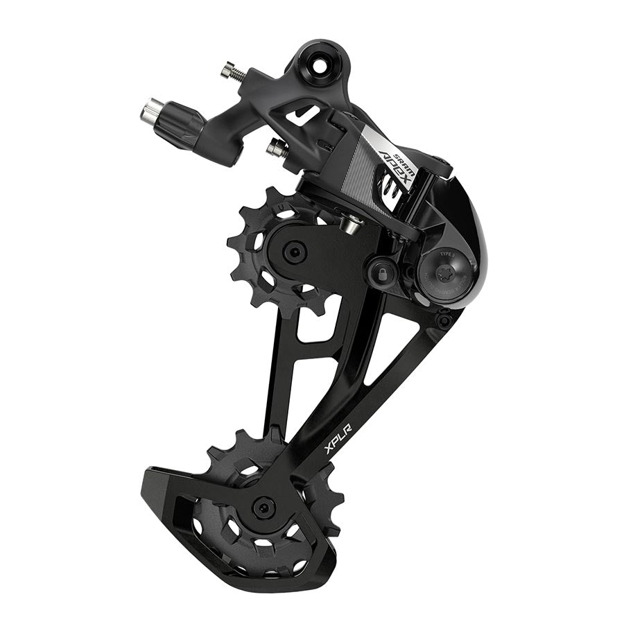 SRAM Apex XPLR Rear Derailleur - 12-Speed Medium Cage 44t Max Black D1