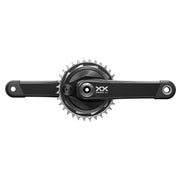 SRAM XX Eagle T-Type AXS Power Meter Wide Crankset - 170mm 12-Spd 32t Chainring DM Thread Mount PM Spider DUB Spindle Interface Blk
