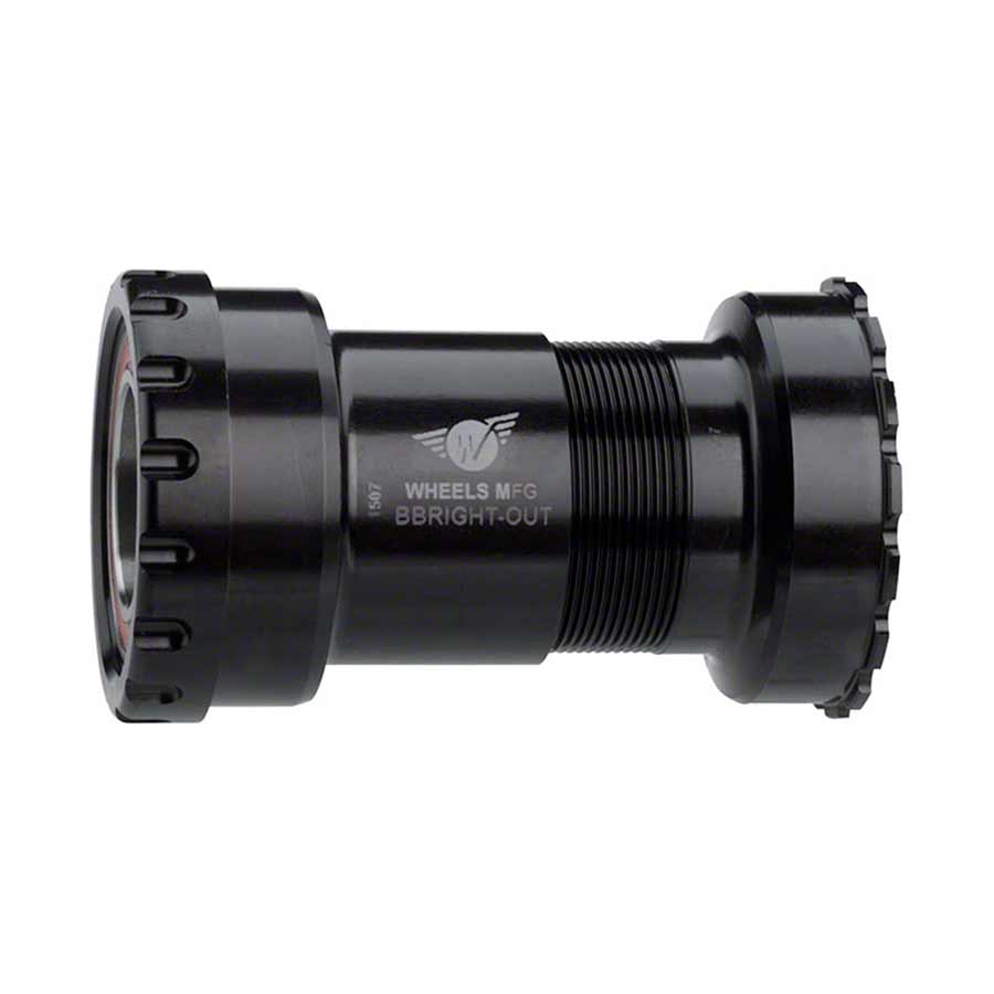 Wheels Manufacturing BBRight-->Outboard ACB SRAM BB Shell: 79mm Dia.: 46mm Axle: 24/22mm ACB Black BBRIGHT-OUT-9