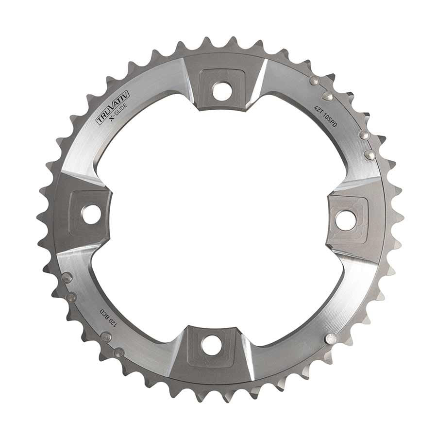 SRAM 26T 10 sp BCD 80mm 4-Bolt XX Inner Chainring For MTB double Aluminum Grey 11.6215.188.120