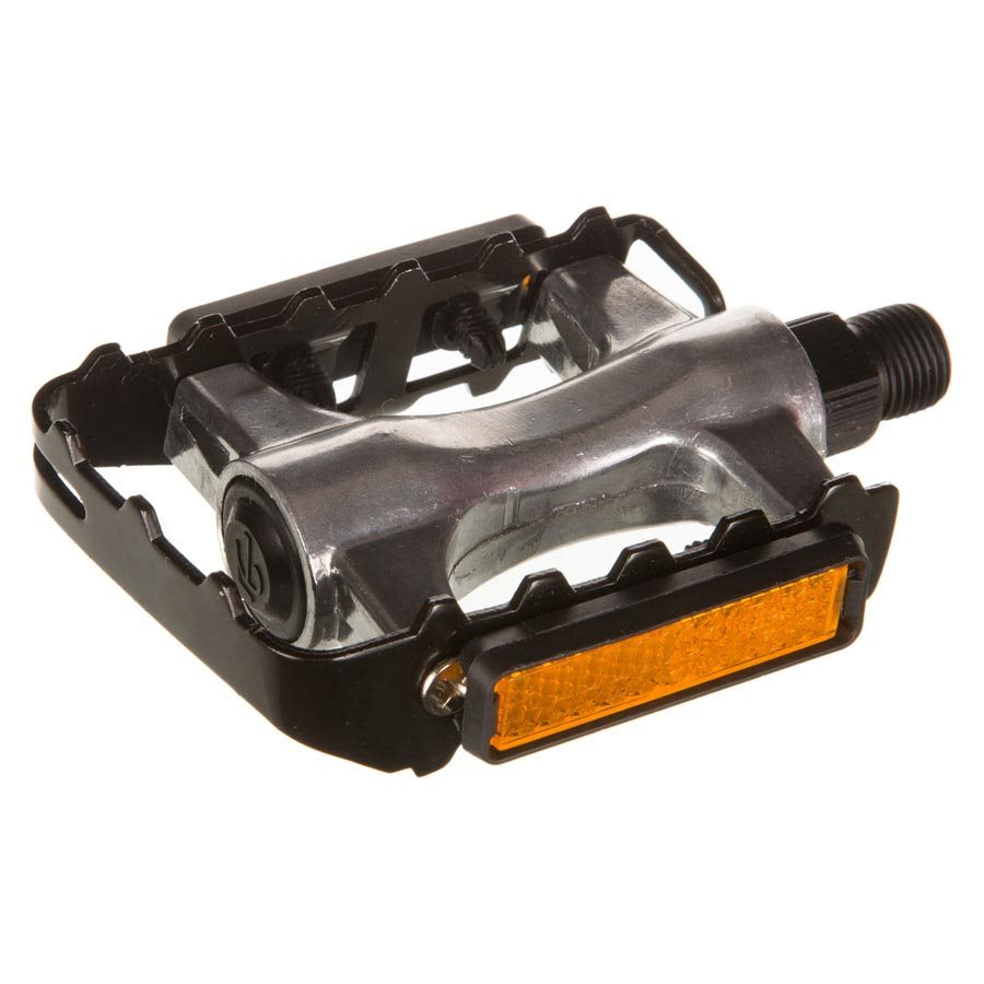 EVO Swivel Alloy Pedals Body: Aluminum Spindle: Steel 9/16 Silver Pair