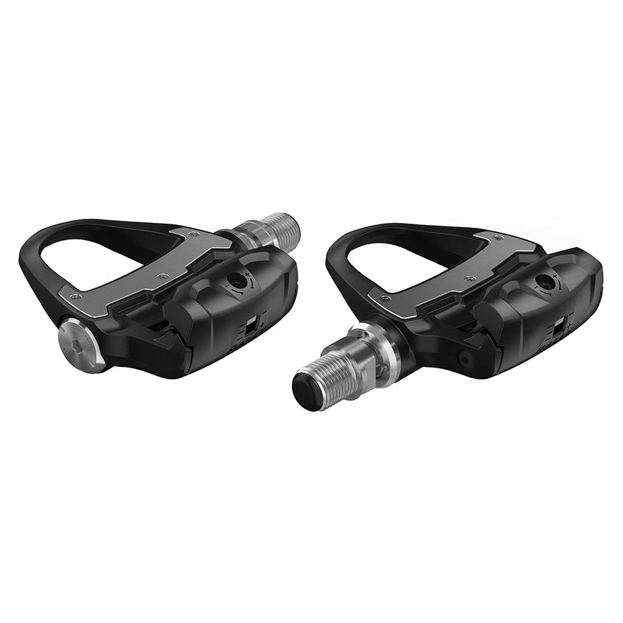 Garmin Rally RS200 Power Meter Pedals - Single Sided Clipless Composite 9/16" BLK Pair Dual-Sensing Shimano SPD-SL